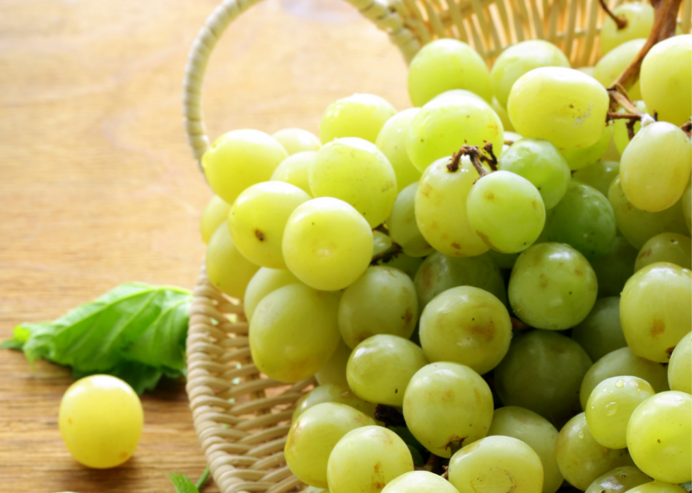 Grapes and raisins